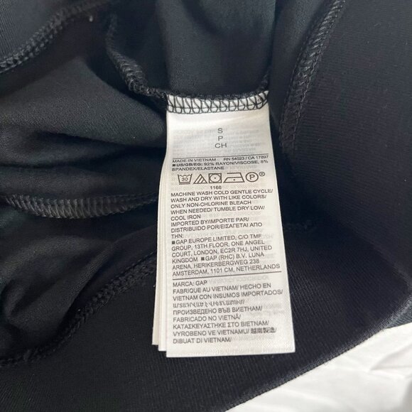 NEW Gap Jersey Knit Pull On Leggings Lot of 2 Navy Blue & Black - Size small - Picture 11 of 14